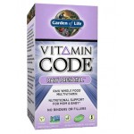 วิตามินสําหรับคนท้อง  ยี่ห้อ Garden of Life Vitamin Code RAW Prenatal, 180 Capsules ราคา ถูก